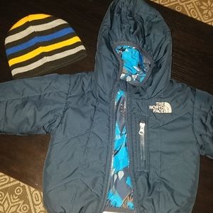Baby winter coat and hat